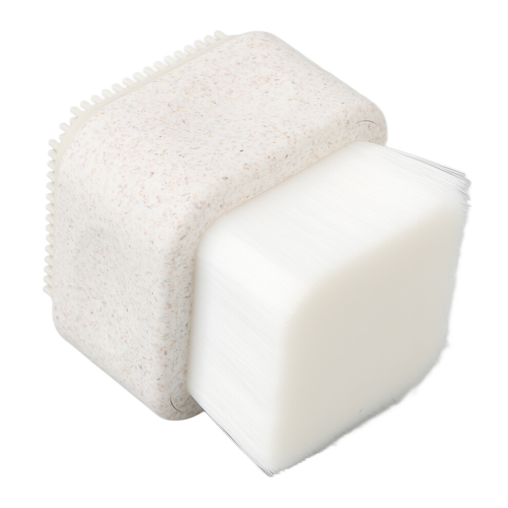 Double-Sided Silicone Face Scrubber for Deep Skin Cleanse & Exfoliation