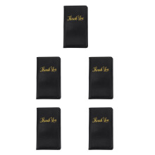 5Stk Strapazierfähiger PU Gastcheckhalter Für Café Und Bar