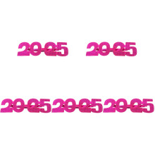 5Stk Leichte ABS 2025 Partybrille Roségold Für Neujahrsfeier