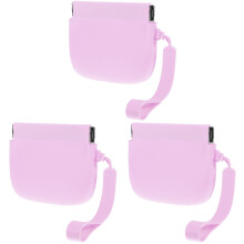 3Stk Silikon Selbstschließender Beutel Für Kosmetik Damen