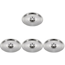 4Pcs Stainless Steel Multipurpose Pot Lids for Kitchen Use