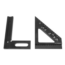 3D Mehrwinkel-Aluminium-Lineal 9,8 cm Holzarbeiten Winkelmesser
