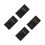 4Pcs PU Bill Holder Black Restaurant Check Presenter for Waitress Use 1