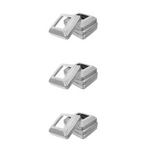 12Pièces Enjoliveurs Poteaux Acier Légers Pour Escalier Porche