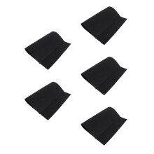 5Pcs Black Felt Mat Calligraphy Writing Desk Pad for Students