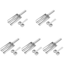 5Ensembles Kit Boulettes Poisson Crevettes Acier Inoxydable Argenté