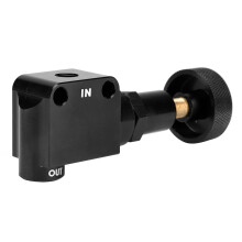 Vehicle Brake Proportioning Valve Adjustable Metal Pressure Regulator for Cars