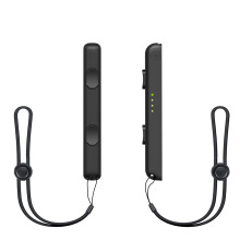 D.Gruoiza Joycon -hihna, yhteensopiva Switch Joyconin kanssa, 2 säädettävän hihnan pakkaus (musta)