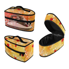 Cestovné vrecko na žehličku Maple Leaf Musical Note odolné voči prachu, polyester 11,8 x 6,69 x 5,5 palca, iba vrecko