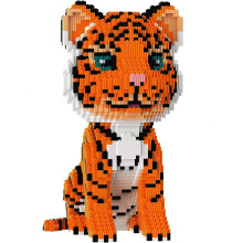 Tiger-Bauset Micro für Mädchen und Jungen (nicht kompatibel mit Lego) – 6488 Teile