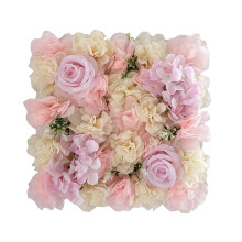35 cm kunstbloemenwandpaneel met rozen, modulair zijden bloemendecor voor bruiloft, fotohokje, verjaardagsfeestje of babyshower.