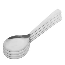 Mini Spoon Set Stainless Steel 4 pcs 18.2x4.5x4.5 cm