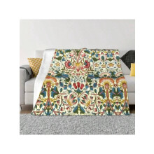 Κουβέρτα Tree of Life από τον William Morris με φλοράλ φανέλα
