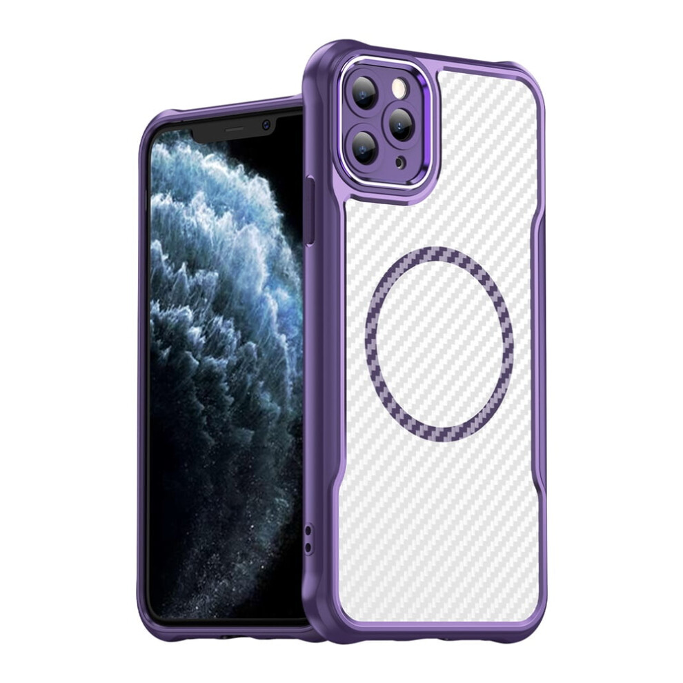 Carbon Fiber Magnetic Case For Iphone 11 Pro Max Magsafe 9065194876580