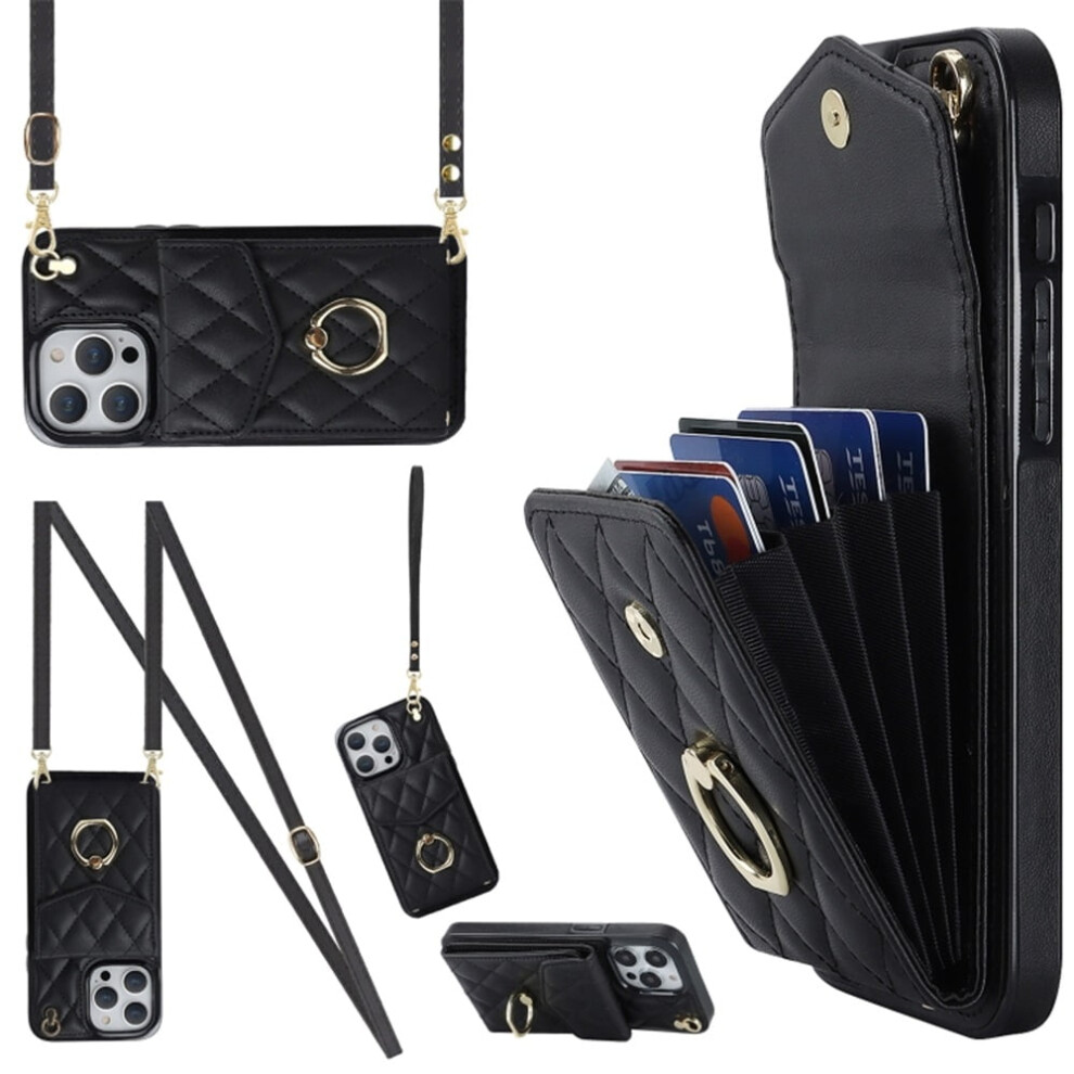 Iphone 15 Pro Max Pu Leather Wallet Case With Rfid 9065194878560