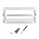 Anti-Rust Durability Space-Efficient Wall Shelf, Multi-Functional Use Easy Install Floating Organizer, Versatile Bathroom Storage, Smooth Edge 1