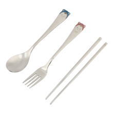 Moderne bestik i rustfrit stål, Hors D'oeuvre underholdningsredskaber, inklusive gaffel- og skepinde, giftfri finish, nem rengøring, opvaskemaskine