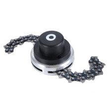 Trim Master, trimmer spiralat multifuncțional cu lanț din oțel mangan, lamă metalică de înaltă duritate pentru accesoriu de mașină de tuns