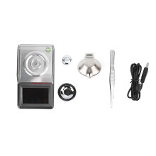 0.001g Readability, Digital Milligram Scale for Accurate Jewelry Weighing, 50g Capacity, Portable Compact Design, Multiunit Weight Measurement for
