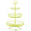 Practical Elegance, 3-Tier Fruit Basket with Easy Assembly Fruit Stand, Decorative Kitchen Accessory for Space-Saving Storage, High-Quality Metal 1