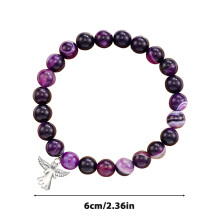 Beaded Bracelets, Men Women Beaded Bracelets Couples Matching Bracelet Set for Holiday Gift Bracelet