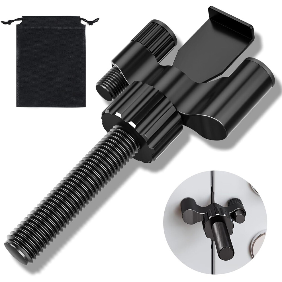 Portable Door Lock For Travel Â Heavy Duty, Adjustable, Compatible With Hotel/Apartment/Home Doors, Travel Safety Essential 9152228673601