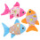 Plush Fish Cat Toy with Sound 3 Pieces 1