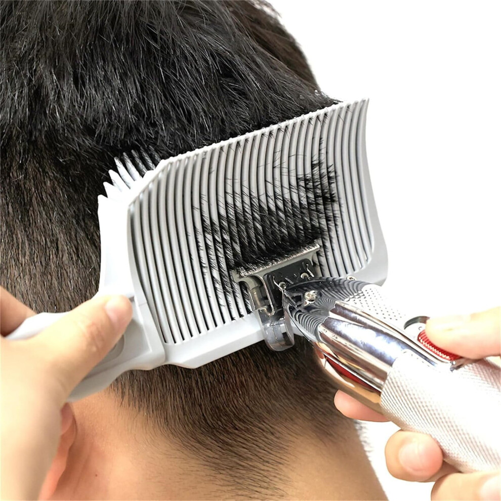 Haircut Fade Comb Ergonomic Design Barber Styling Tool For Home Salon Precision Hair Cutting Gradienter Comb For Adults