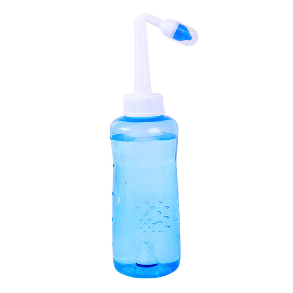 Nasal Wash System For Allergy Relief, Gentle Nasal Wash Bottle Nose Cleaner With Ergonomic Design For Comfortable Sinus Rinse (Bpa Free, 300ml)