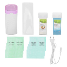 Wax Roller Set For Easy Hair Removal, Anti Scald System Ensures Safe Waxing, Salon-Quality Results With Natural Ingredients And Constant Temperature