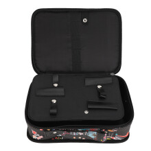 Travel-Inspired Stylist Kit: Hair Clipper Case, Multi-functional And Portable, Large Capacity, Stylish Design, Water Resistant, Elastic Cords