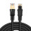 Cat8 RJ45 Patchkabel 26AWG schwarz 4