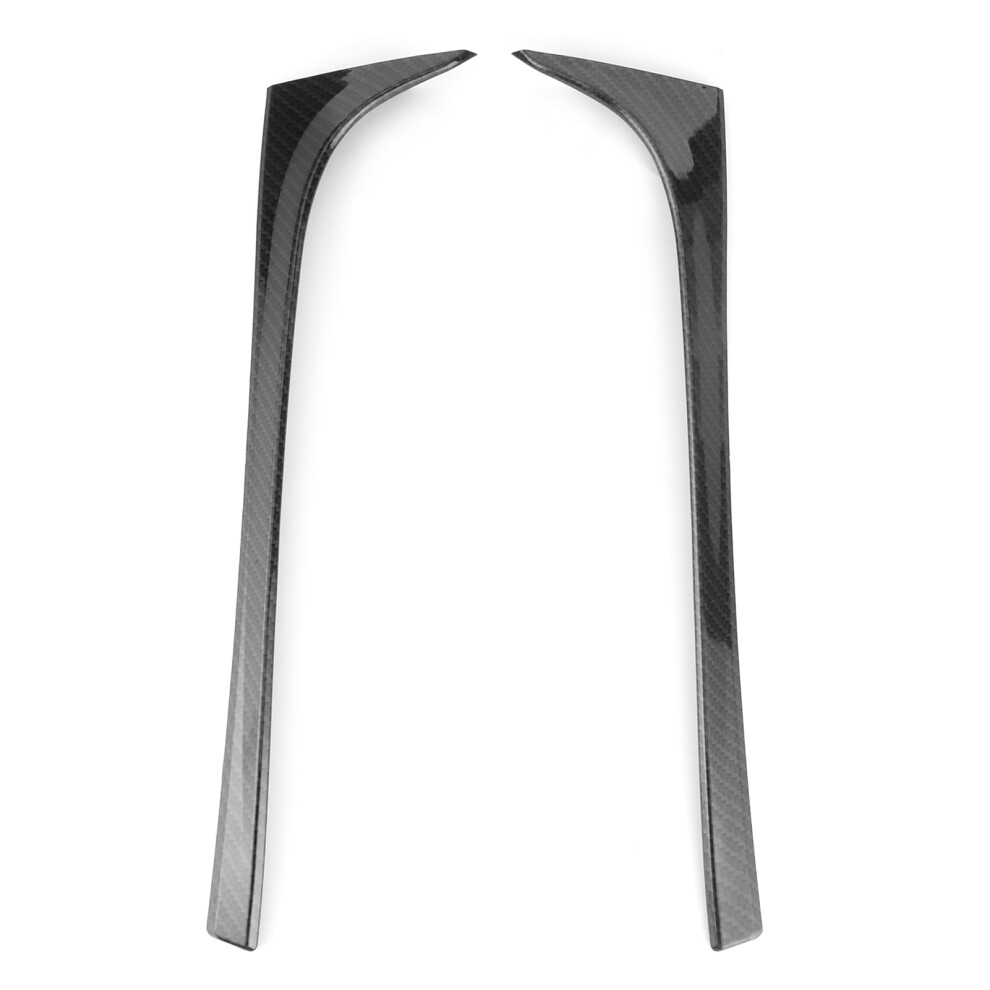 Car Rear Window Spoiler Side Wing Trim For Mk7 Mk7.5 2014-2018 Carbon Fiber Style 7891392241682