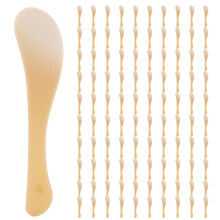 Artisanal Wooden Spoons, Disposable Spoon Substitute, Biodegradable And Compostable, Curvy and Beautiful, Sturdy For All Food, Wide Application At
