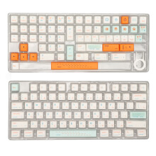 Custom Key Caps, Pbt Double-Shot Keycaps With Mda Height, Cross Type Switches Compatibility For Mechanical Keyboards - 138Keys, Ergonomic Design For
