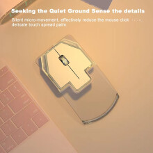 Wireless Silent Gaming Mouse 1600 DPI, 3 Modes, 112x59x25mm