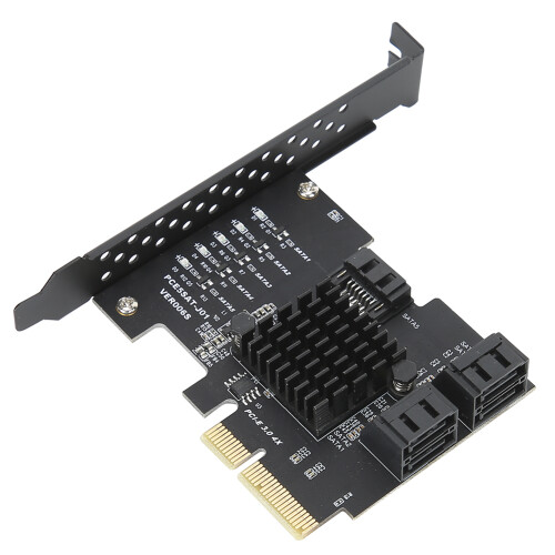 5Port Sata Iii Controller Expansion Card With Hot Swap Support And Advanced Power Management Optimized For High Performance Computing And Multi 1
