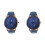 2Pièces Toile Navy Quartz Féminines Mode Durable 1