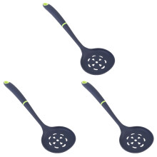 3Stk Silikon Löffel Mit Kopf Grau Grün Für Ölfilter Und Servieren