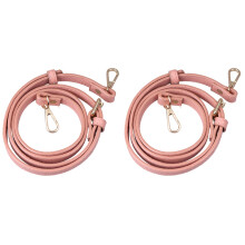 2Pièces Sangles De Sac PU Rose Or Accessoires Pour Sac À Épaule