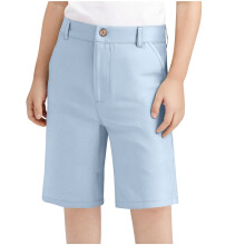 Jongensschooluniform golfshorts, instapshorts, preppy shorts met zakken, lichtblauw, 11-12 jaar