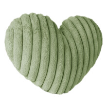 Hartvormig kussen van 40 cm – Zachte, pluizige sierkussen van imitatiebont voor slaapkamer, bank, Valentijnsdag – Sfeervolle woondecoratie