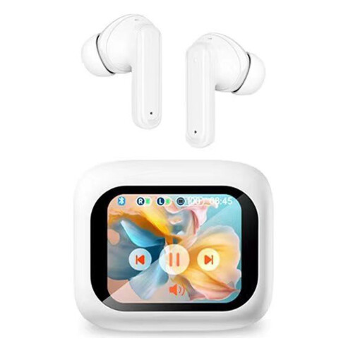 Ακουστικά ANC με έξυπνη οθόνη αφής, ακουστικά Bluetooth5.3TWS In-Ear – Συμβατά με iOS/Android
