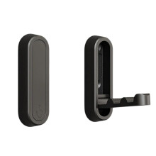 Gancho de pared invisible plegable – Resistente, ahorra espacio, para abrigos, sombreros, toallas, batas; compatible con paneles de yeso y azulejos.