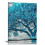 Toile imprimée « Paysage d'arbres turquoise » 40 x 50 cm 1