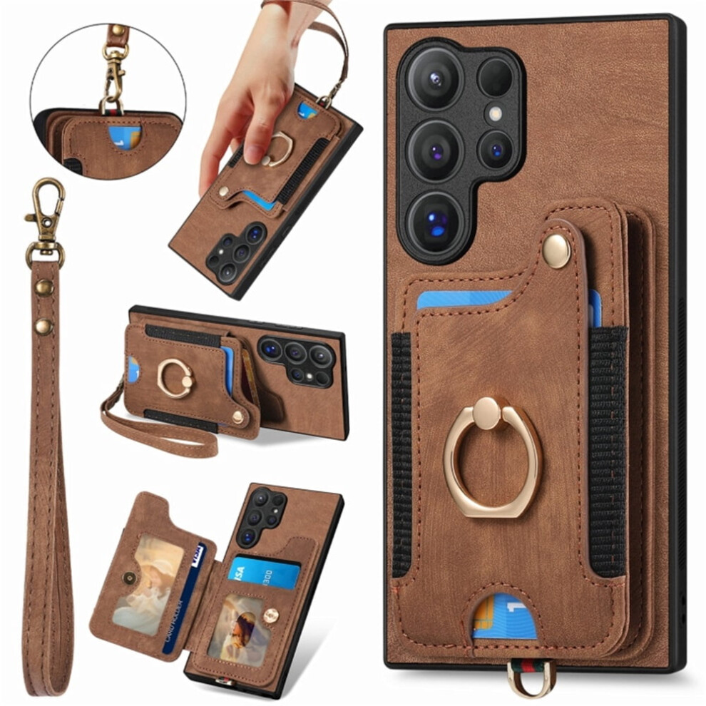 Samsung Galaxy S26 Ultra 5G Pu Leather Wallet Case With 9065194883922
