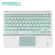 10inch Wireless Bluetooth Spanish Keyboard Desktop Office Wireless Touchable Keyboard Mouse For For Android IOS Windows Tablet