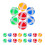 24Pcs Assorted Sticky Balls for Kids Dart Board Target Practice Game 9