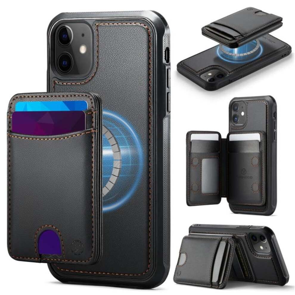Jeehood Iphone 11 Case With Rfid Blocking Pu Leather 9065194885445