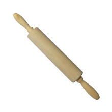 Valentines Day Rose Rolling Pin Wooden Carving Cookies Dough Baking Stick